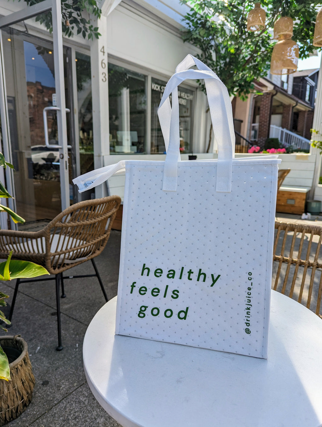 DRINK JUICE Cooler Bag Drink Juice Co.