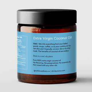 Organic Extra Virgin Coconut Oil - Within Wellness