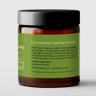 Within Wellness Ceremonial Matcha Jar