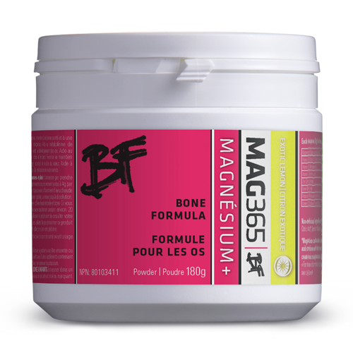MAG365 Magnesium Bone Formula EXOTIC LEMON 330gr – Drink Juice Co.