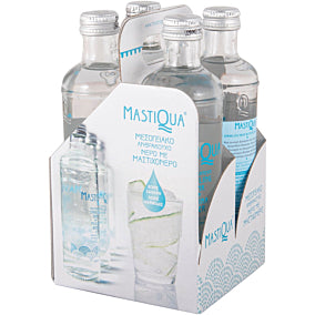 Mastiqua Greek Carbonated Water - 4 pack