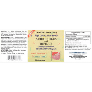 Custom Probiotics - 60 Billion
